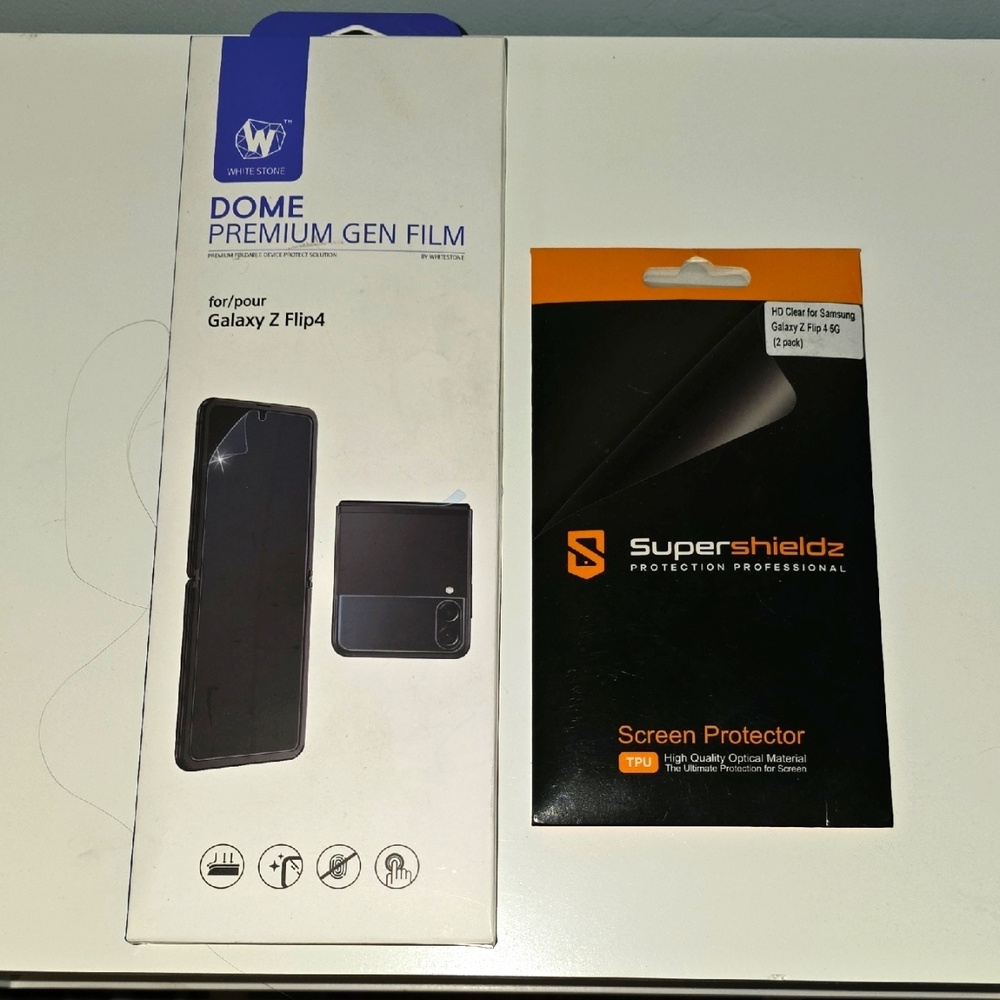 Samsung Galaxy Z Flip4 Screen Protector Bundle (3 Screen Protectors Included)